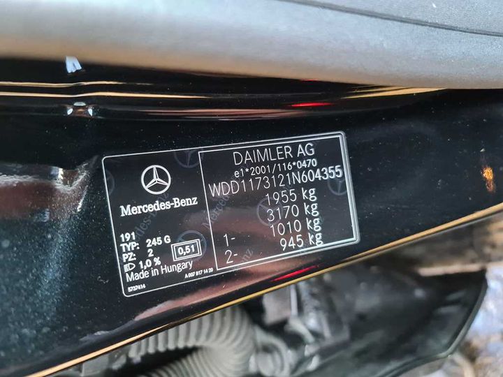 Photo 10 VIN: WDD1173121N604355 - MERCEDES-BENZ CLA FL&#3916 