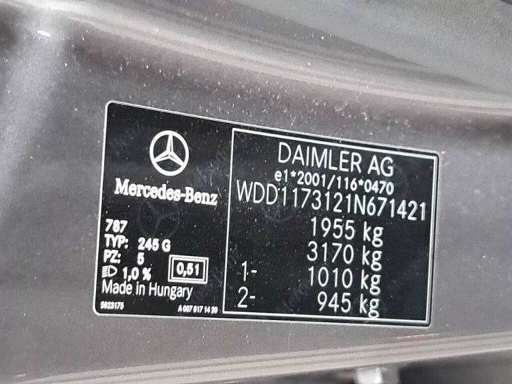 Photo 26 VIN: WDD1173121N671421 - MERCEDES-BENZ CLA 