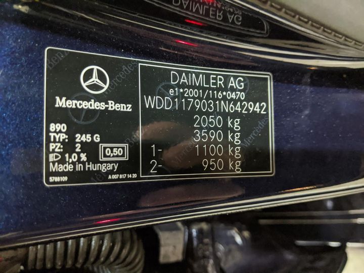 Photo 14 VIN: WDD1179031N642942 - MERCEDES-BENZ CLA SHOOTING BRAKE 