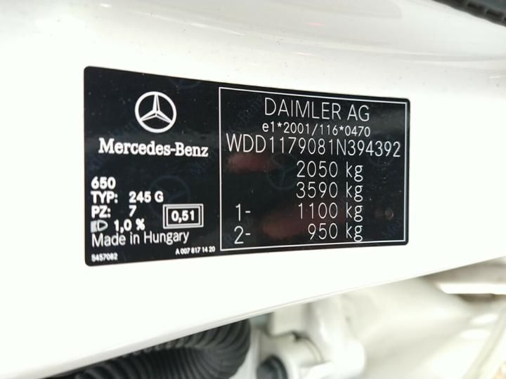 Photo 28 VIN: WDD1179081N394392 - MERCEDES-BENZ CLA-KLASSE 