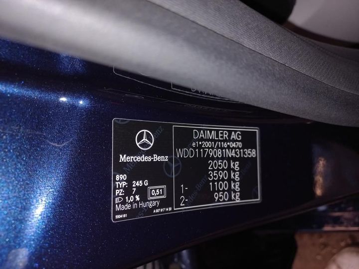 Photo 8 VIN: WDD1179081N431358 - MERCEDES-BENZ CLA SB 