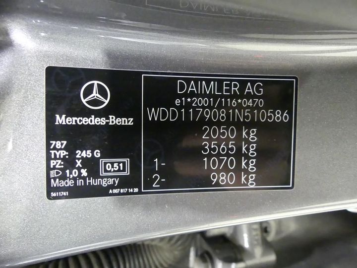 Photo 3 VIN: WDD1179081N510586 - MERCEDES-BENZ CLA SB 