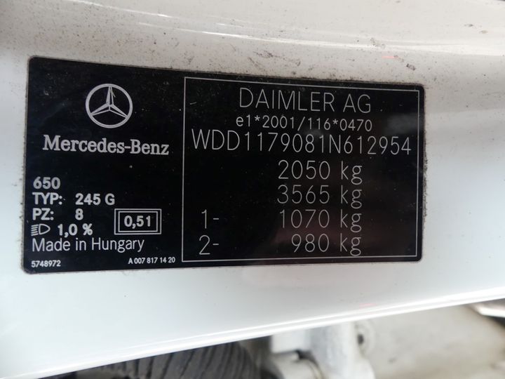 Photo 4 VIN: WDD1179081N612954 - MERCEDES-BENZ CLA-KLASSE 