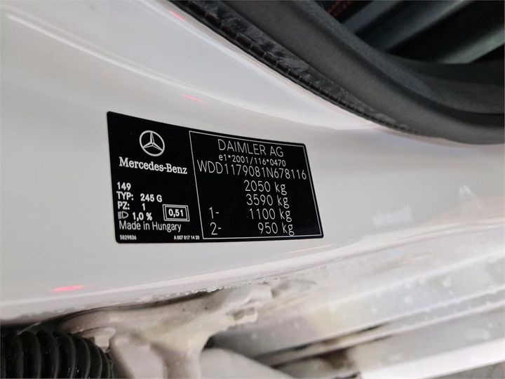 Photo 8 VIN: WDD1179081N678116 - MERCEDES-BENZ CLA 200 