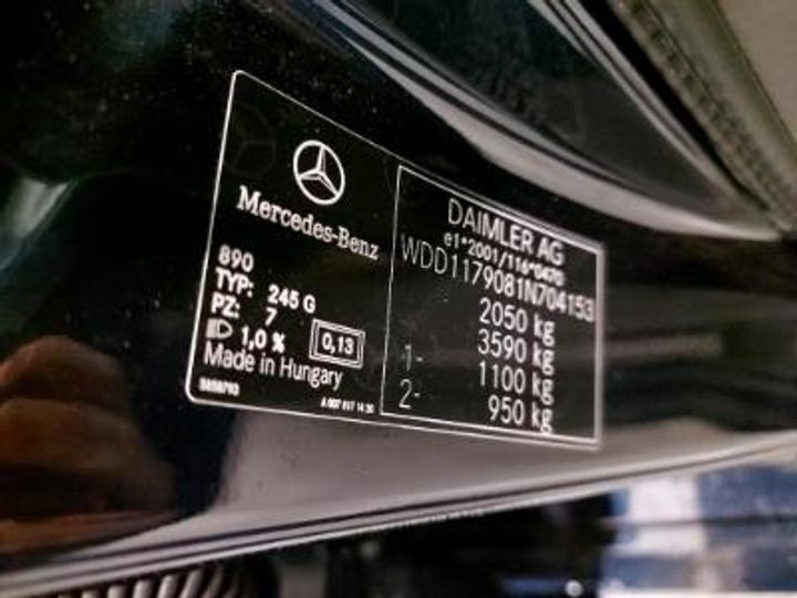 Photo 12 VIN: WDD1179081N704153 - MERCEDES-BENZ CLASSE CLA SB DIESEL (X117) - 2016 