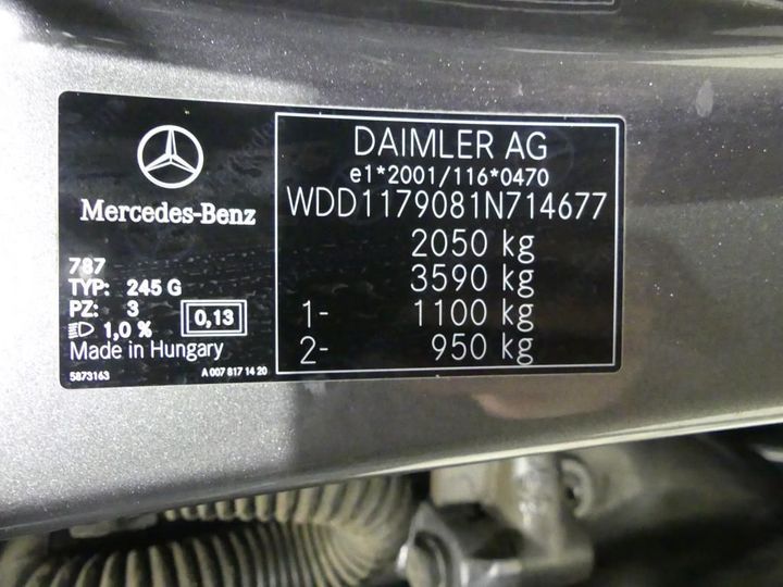 Photo 3 VIN: WDD1179081N714677 - MERCEDES-BENZ CLA SB 