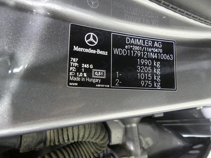 Photo 4 VIN: WDD1179121N410063 - MERCEDES-BENZ CLA SB 