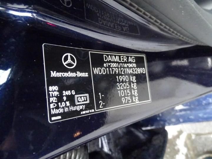 Photo 6 VIN: WDD1179121N432893 - MERCEDES-BENZ CLA SHOOTING BRAKE 