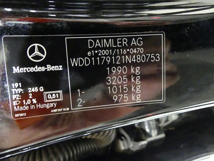 Photo 3 VIN: WDD1179121N480753 - MERCEDES-BENZ CLA SB 