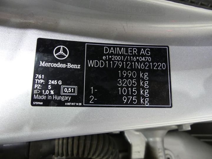 Photo 4 VIN: WDD1179121N621220 - MERCEDES-BENZ CLA SB 