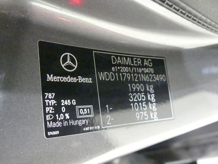 Photo 4 VIN: WDD1179121N623490 - MERCEDES-BENZ CLA SB 