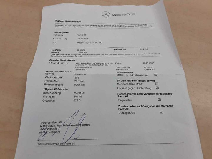 Photo 14 VIN: WDD1179431N742390 - MERCEDES-BENZ CLA 200 