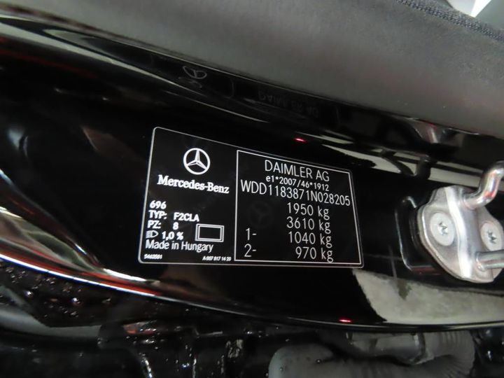 Photo 3 VIN: WDD1183871N028205 - MERCEDES-BENZ CLA 