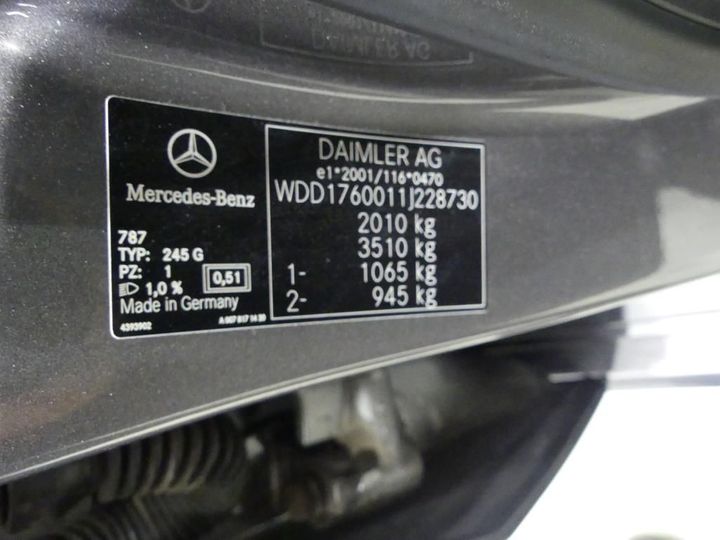 Photo 3 VIN: WDD1760011J228730 - MERCEDES-BENZ A 