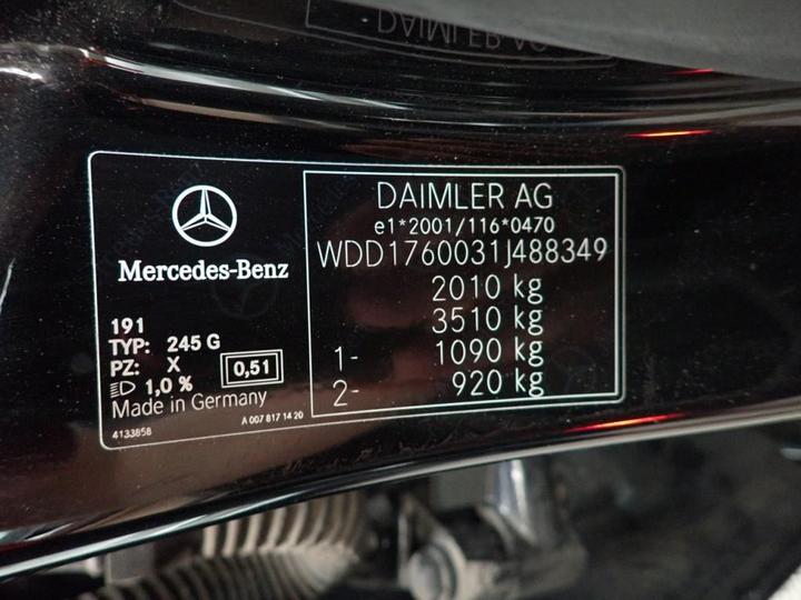 Photo 12 VIN: WDD1760031J488349 - MERCEDES-BENZ CLASSE A 5P 