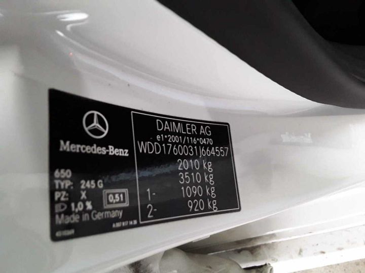 Photo 20 VIN: WDD1760031J664557 - MERCEDES-BENZ A 220 CDI 