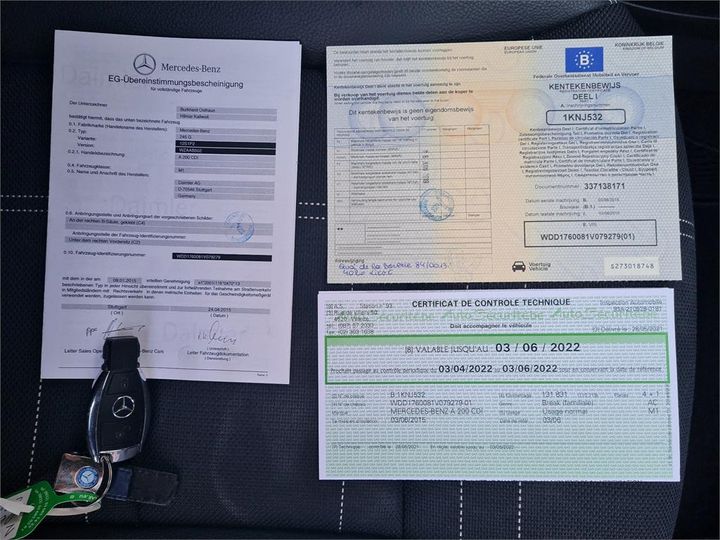 Photo 5 VIN: WDD1760081V079279 - MERCEDES-BENZ A-KLASSE 