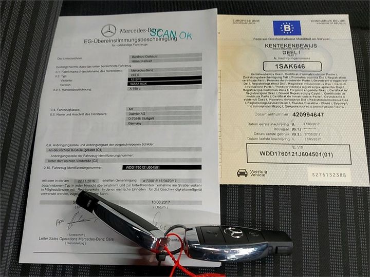 Photo 4 VIN: WDD1760121J604501 - MERCEDES-BENZ A 