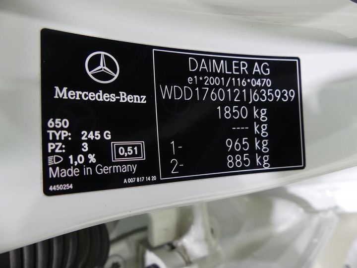 Photo 21 VIN: WDD1760121J635939 - MERCEDES-BENZ A 