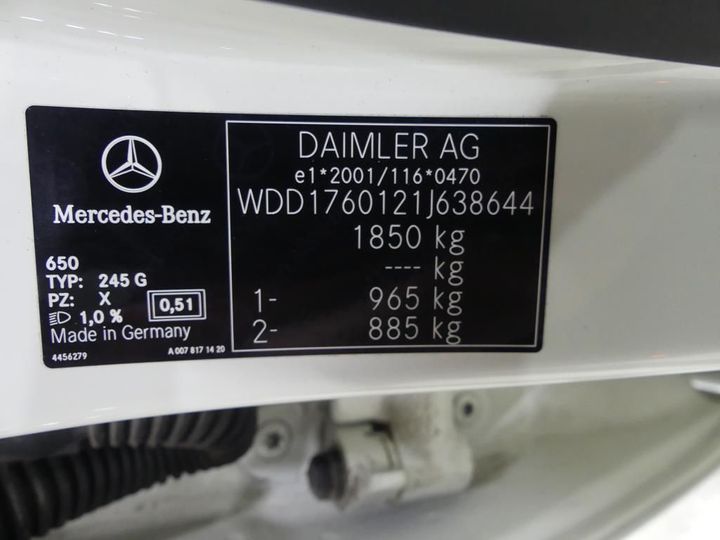 Photo 3 VIN: WDD1760121J638644 - MERCEDES-BENZ A 