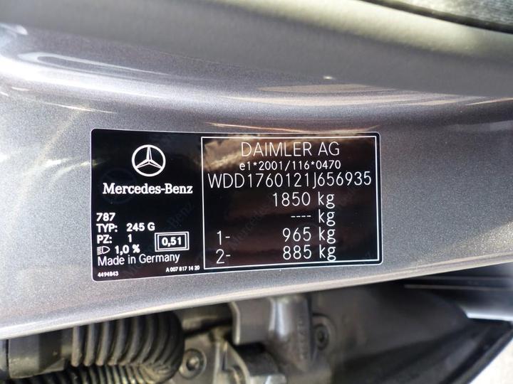 Photo 5 VIN: WDD1760121J656935 - MERCEDES-BENZ A-KLASSE 