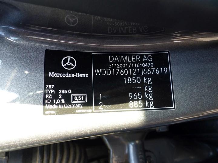 Photo 5 VIN: WDD1760121J667619 - MERCEDES-BENZ A-KLASSE 