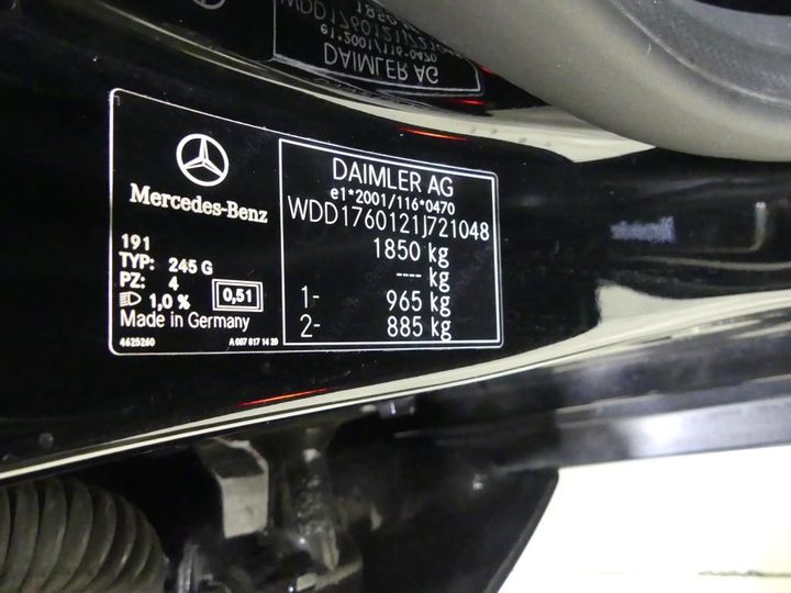 Photo 4 VIN: WDD1760121J721048 - MERCEDES-BENZ A 