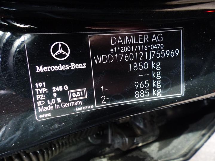 Photo 2 VIN: WDD1760121J755969 - MERCEDES-BENZ A 