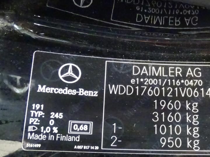 Photo 6 VIN: WDD1760121V061499 - MERCEDES-BENZ A 