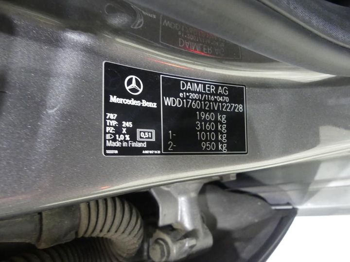 Photo 4 VIN: WDD1760121V122728 - MERCEDES-BENZ A 