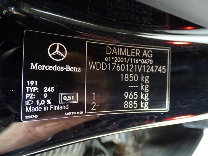 Photo 6 VIN: WDD1760121V124745 - MERCEDES-BENZ A 