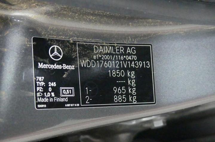 Photo 5 VIN: WDD1760121V143913 - MERCEDES-BENZ A-KLASSE 