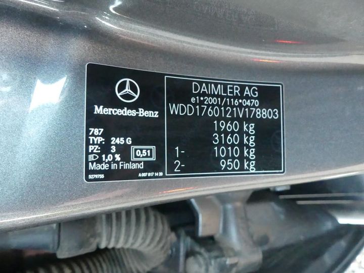 Photo 3 VIN: WDD1760121V178803 - MERCEDES-BENZ A 