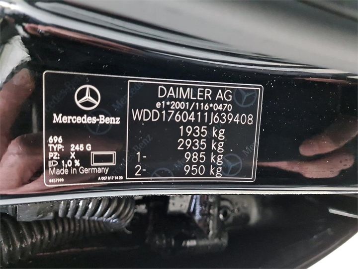 Photo 8 VIN: WDD1760411J639408 - MERCEDES-BENZ A160 