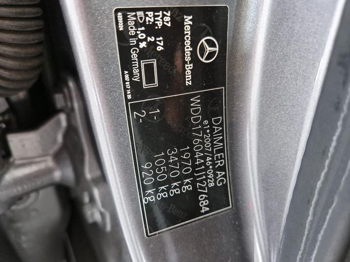 Photo 21 VIN: WDD1760441J127684 - MERCEDES-BENZ A-KLASSE 