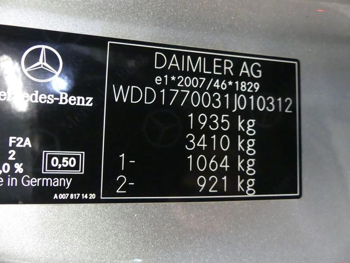 Photo 3 VIN: WDD1770031J010312 - MERCEDES-BENZ A 