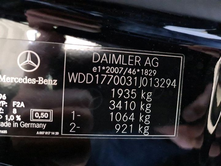 Photo 8 VIN: WDD1770031J013294 - MERCEDES-BENZ A180 