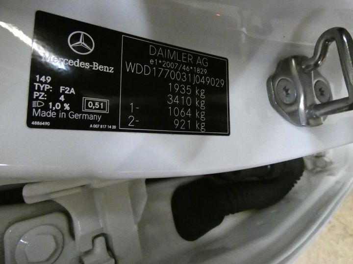 Photo 12 VIN: WDD1770031J049029 - MERCEDES-BENZ A 