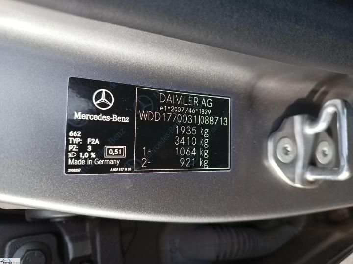 Photo 11 VIN: WDD1770031J088713 - MERCEDES-BENZ A 180 D 