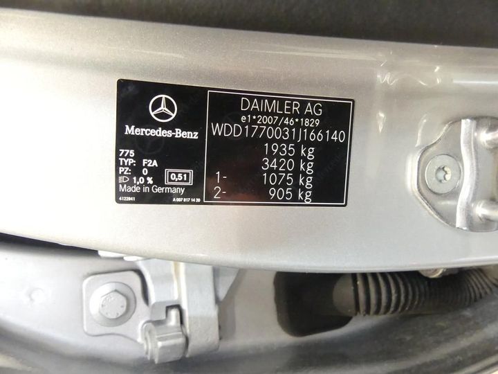 Photo 3 VIN: WDD1770031J166140 - MERCEDES-BENZ A 