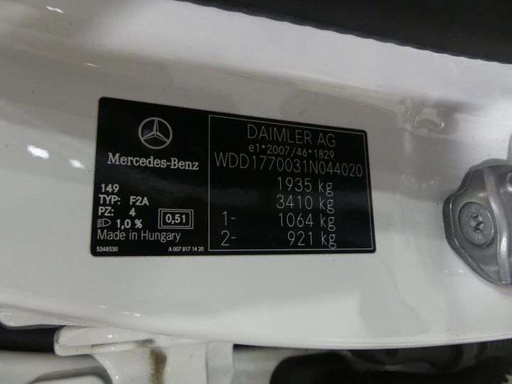 Photo 3 VIN: WDD1770031N044020 - MERCEDES-BENZ A 