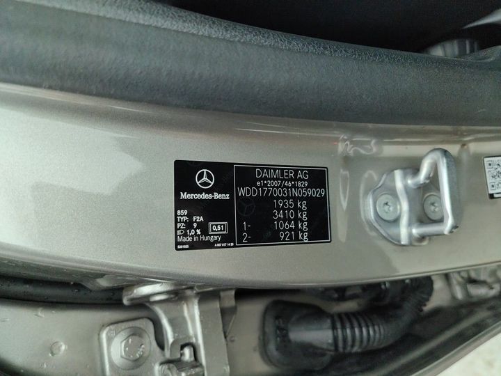 Photo 17 VIN: WDD1770031N059029 - MERCEDES-BENZ A-CLASS '18 