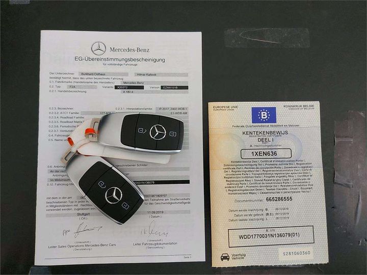 Photo 11 VIN: WDD1770031N136079 - MERCEDES-BENZ A-KLASSE 