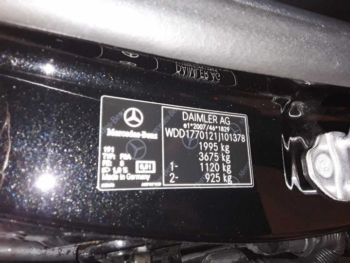 Photo 12 VIN: WDD1770121J101378 - MERCEDES-BENZ A 200 D 8G-DCT AMG 