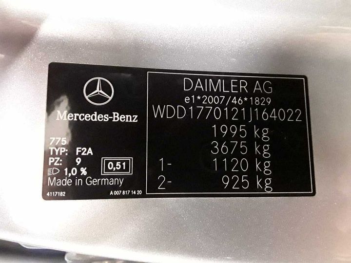 Photo 13 VIN: WDD1770121J164022 - MERCEDES-BENZ A 200 D 8G-DCT 