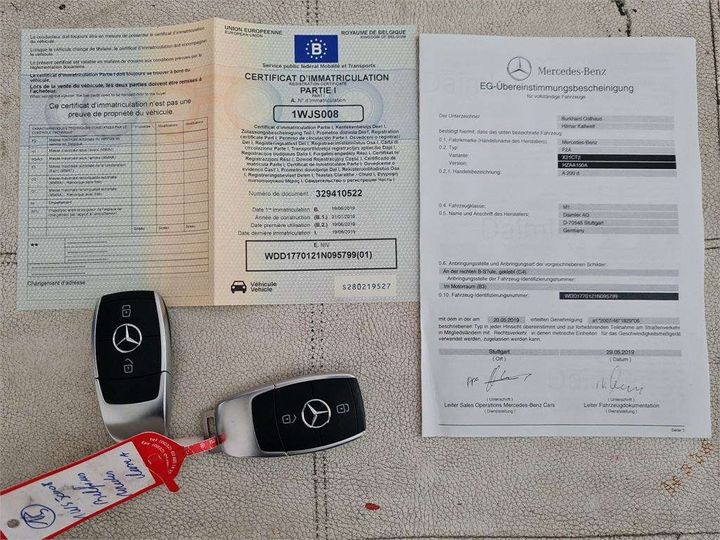 Photo 8 VIN: WDD1770121N095799 - MERCEDES-BENZ A-KLASSE 