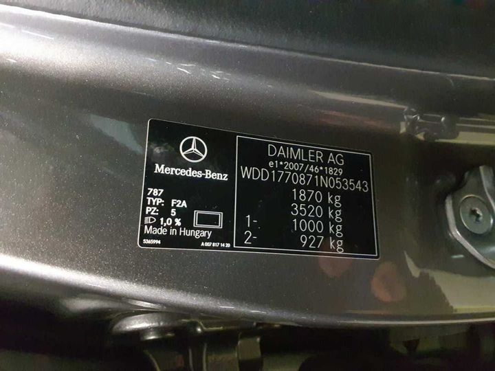 Photo 11 VIN: WDD1770871N053543 - MERCEDES-BENZ A 200 AMG LINE 