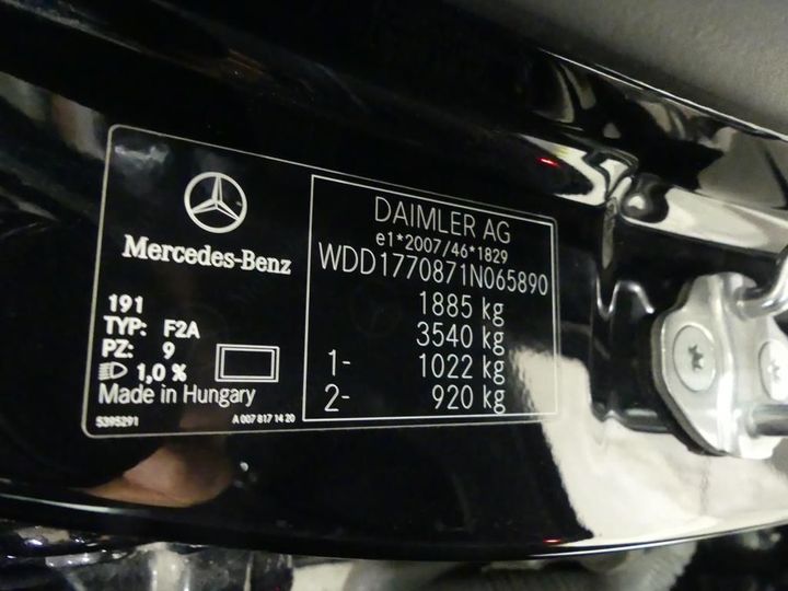 Photo 3 VIN: WDD1770871N065890 - MERCEDES-BENZ A 