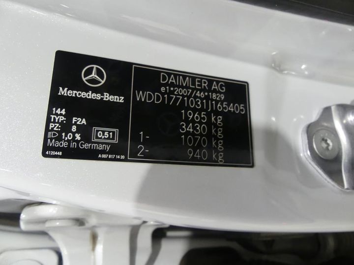 Photo 3 VIN: WDD1771031J165405 - MERCEDES-BENZ A SEDAN 