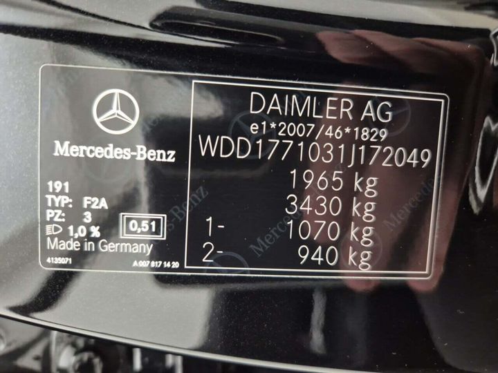 Photo 26 VIN: WDD1771031J172049 - MERCEDES-BENZ A-KLASSE 